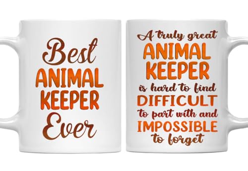 MONIZILUCKY Gifts For Animal Keeper Mug