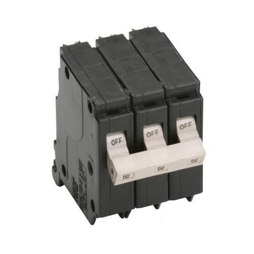 Eaton CH360 Plug-On Mount Type CH Circuit Breaker 3-Pole 60 Amp 240 Volt AC