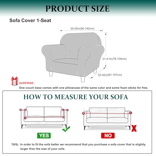 SYLC Samt Couch überzug L Form Sofabezug Ecksofa, Sofa Cover L Shape Stretch Mit Sitzkissen Rückenlehne, Universal Sofaüberwurf Waschbar (Dark Gray,Sofabezug 90-140cm)