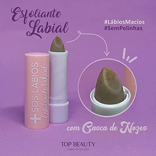 Top Beauty Sos Lábios Esfoliante Labial 3 5Gr Top Beauty