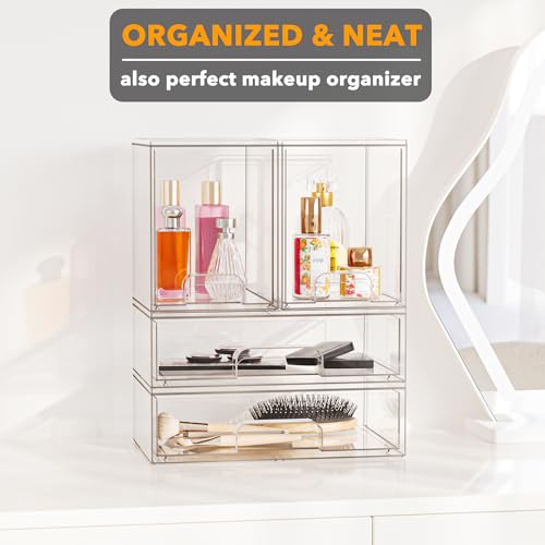 SpaceAid Baby Flaschen Organizer mit 4 Schubladen, 36.5cm H – Ansicht 4