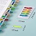 Golcellia Arrow Sticky Notes & Sign Here Tabs - 900 Page Markers for Books, 5 Color Sticky Flags with Sign Here Tabs & Stickers - Book Tabs (9-Pack Tabs)