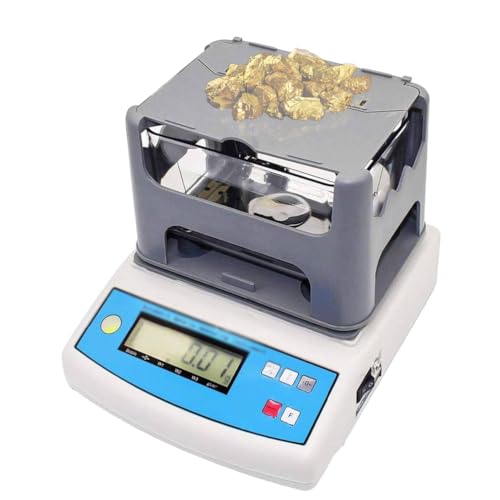 HMWOKPOT Gold Purity Testing Analyzer Machine Digital Electronic Gold Purity Tester Meter Gold Purity Tester Machine with Maximum Weight 300G/600G 300g