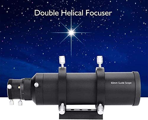 Telescopio guía de 60 mm KKXXYQFC para fotografía astronómica en noches de campo despejadas 6