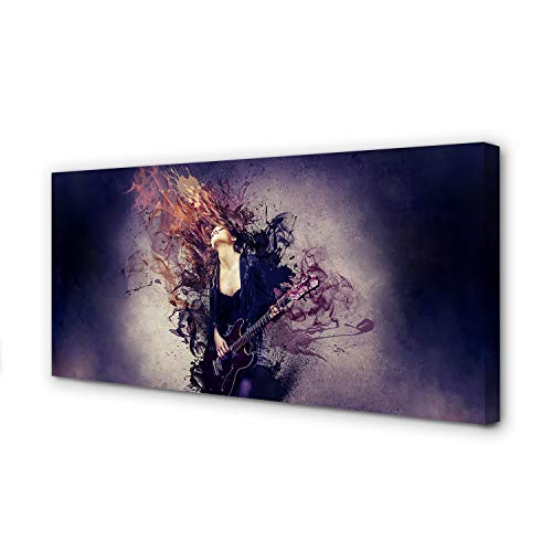 Peinture sur toile notes de musique decoration murale - 2