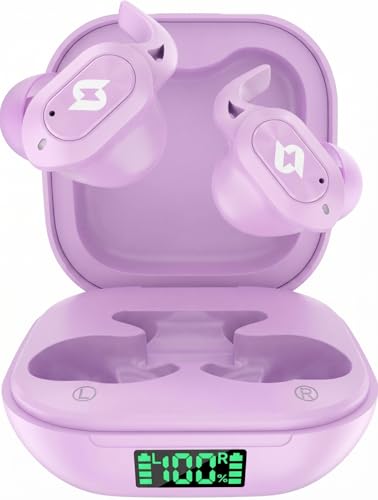 Image of Wireless Earbuds Bluetooth Earbuds Wireless Charging Case Waterproof Headphones Built in Microphone Stereo Bass 64H Playback LED Power Display for iPhone Android Phones Computer Sports Gaming Workout
