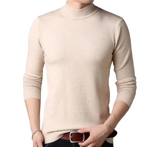 Men's Sweater Warm Knitted O-Neck Pullover Casual Christmas Jumper Soft Long Sleeve Fashion Sweater