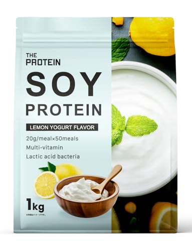 武内製薬 THE PROTEIN ソイプロテイン 1kg レモンヨーグルト風味