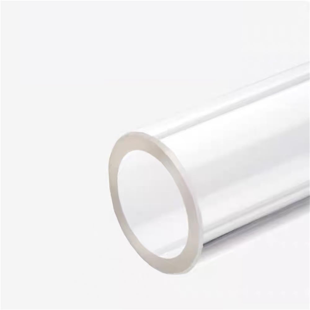 Verre de vue en borosilicate Tube en verre transparent creux de 150 mm, tube à haute teneur borosilicate for drainage laboratoire, 1 pièce(80x7mm)