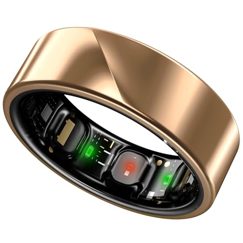 Image of Noise LUNA Ring (Buy Sizing Kit First) - Most Accurate Smart Ring, Track Sleep, Activity, Readiness, Stress, Menstrual Health And More - Upto 6 Days Battery - Size 6 - Rose Gold