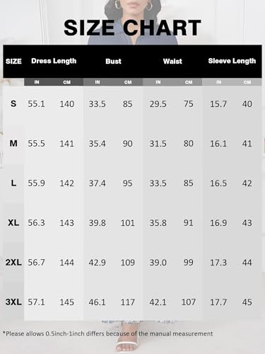 Image of PinkPatty Women's Casual 3 /4 Sleeve Polo V Neck Bodycon Maxi Dress | Semi formal, modest style, long fitted, versatile for church, work, business, office and daily wear