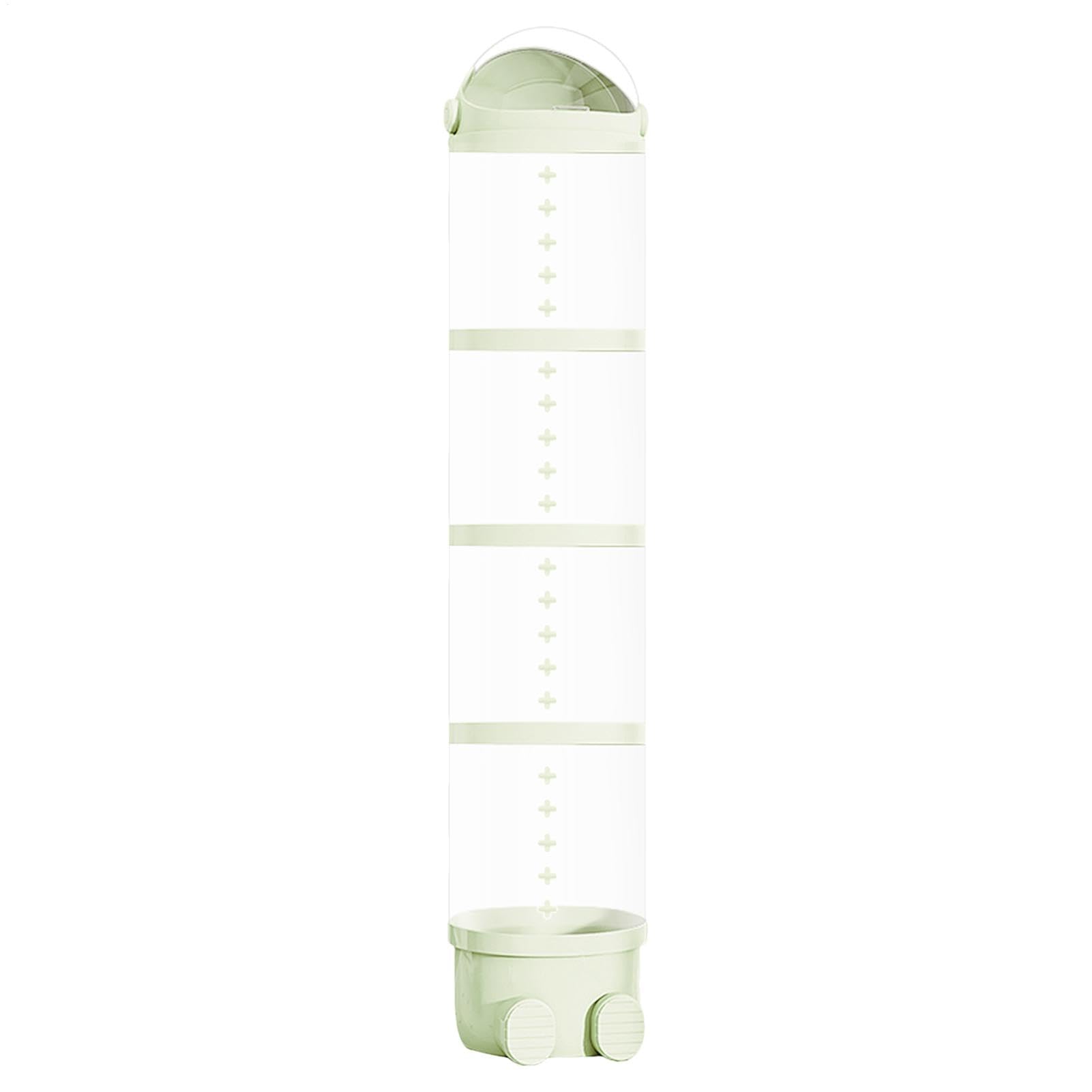 Rangement en Tube pour Animaux en Peluche, Support Transparent Empilable ABS, Chambre à Coucher
