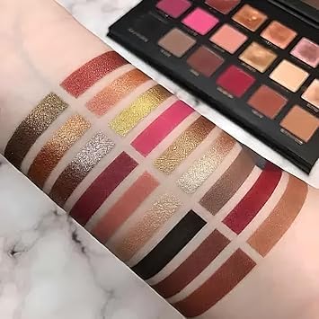 Image of Rose Gold Remastered Beauty Eyeshadow Palette | 18 Color Matte & Shimmer Shades | Highly Pigmented & Blendable | Complete Eye Shadow Makeup Set