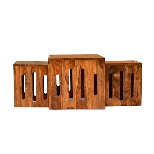 Image of Sheesham Wood Coffee Table (4)