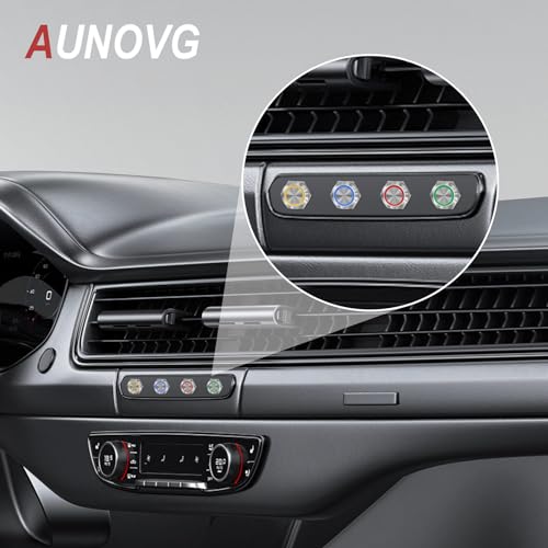 19mm Latching Push Button Switch - Easy Installation, 12V Waterproof, Multiple Wiring Options for Automotive, Marine On/Off, Blue Power Button