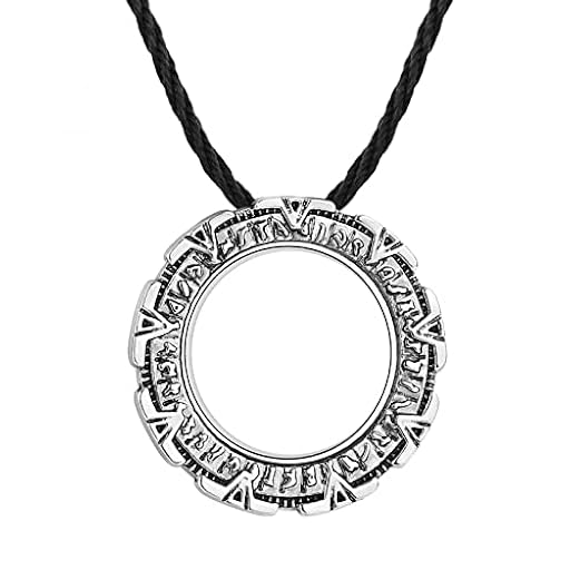 Collar Colgante Collar con Colgante de Stargate de Metal de círculo Redondo para Hombres, joyería Punk, Collares de Amuleto geométrico Recuerdos de Fiesta | Ya disponible en tu tienda friki favorita! En mundofriki.es! Collar Colgante Collar con Colgante de Stargate de Metal de círculo Redondo para Hombres, joyería Punk, Collares de Amuleto geométrico Recuerdos de Fiesta | Ya disponible en tu tienda friki favorita! En mundofriki.es!