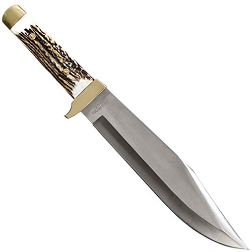 Uncle Henry Bowie w-Stag Handle. 7Cr17MoV Steel.