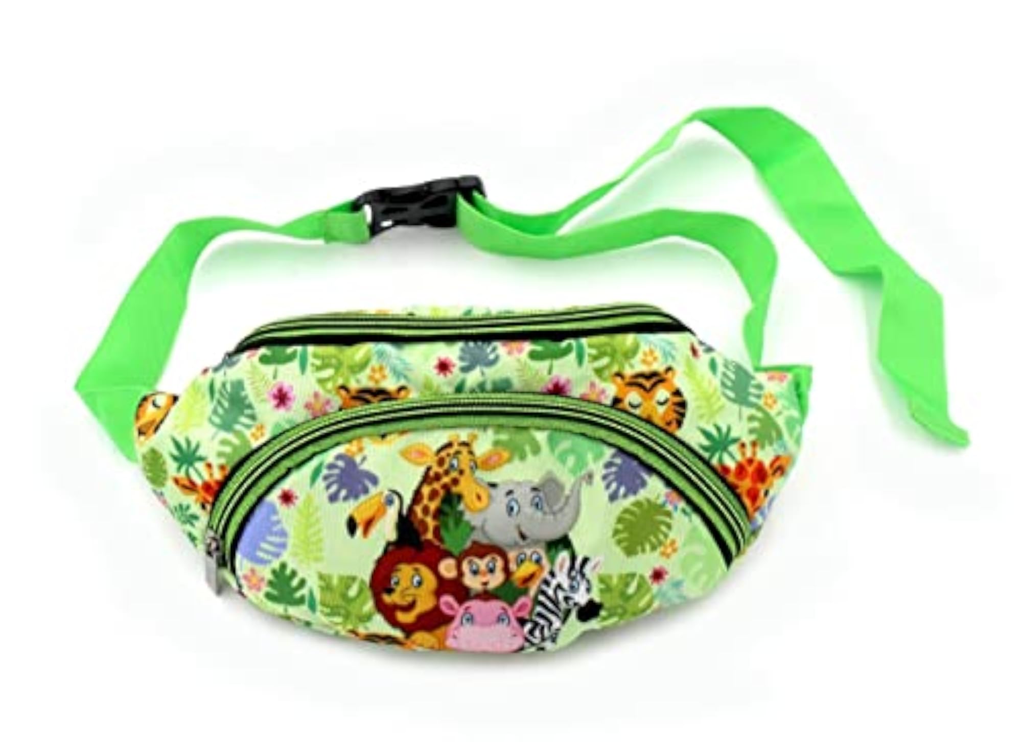 Jungle Animal Print Waist Bag, Multi-Purpose Pouch