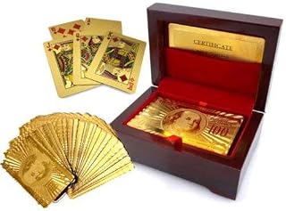 24 Karat Gold Plated Playing Cards