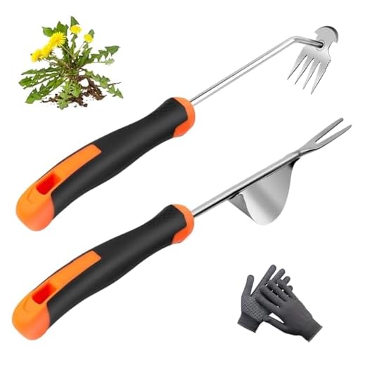 Stainless Steel Garden Weeder Tool