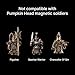 COPPERTIST.WU Pumpkin Head Accessories for Soldier General Figurine Statue Ornament Craft Collection