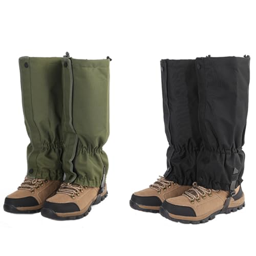 Leg-Gaiters-Waterproof-Hunting-Gaiters-Leg-Cover-Protection-with-Rubber-Foot-Strap-for-Camping