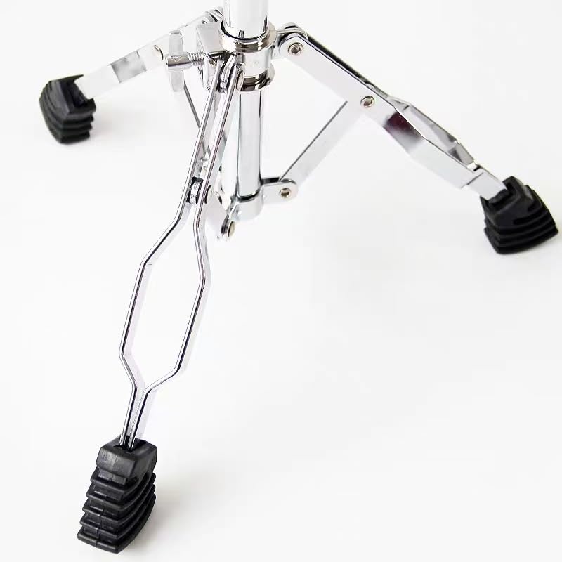 HYBIZEJZ Concert Snare Drum Stand Adjustable Snare Drum Stand for 10'' - 14'' Dia Drums with 14.2 - 22.8 Inches Height Range