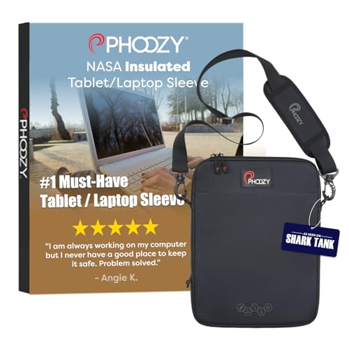 PHOOZY Thermal Insulated Tablet/Laptop Case for iPad, MacBook Air, MacBook