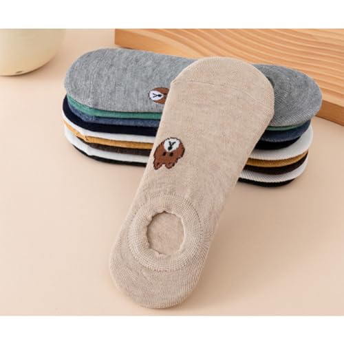 No Show Socks Women Invisible Non Slip Low Cut Casual Soft Stretchable Liner Socks 5/10 Pairs2