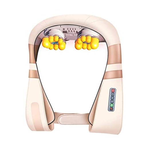 XTZJ Neckmassager med värmebehandling, nacke och axelmassagerare, julklappar för mamma, pappa, kuddmassagerare för nacke och baksida, ben, fot