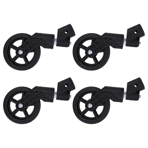 Roulettes pivotantes PLAFOPE roues pour chariot de courses lot de 4 robustes