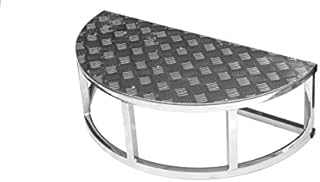 Open Half Round Caravan Step British Made
