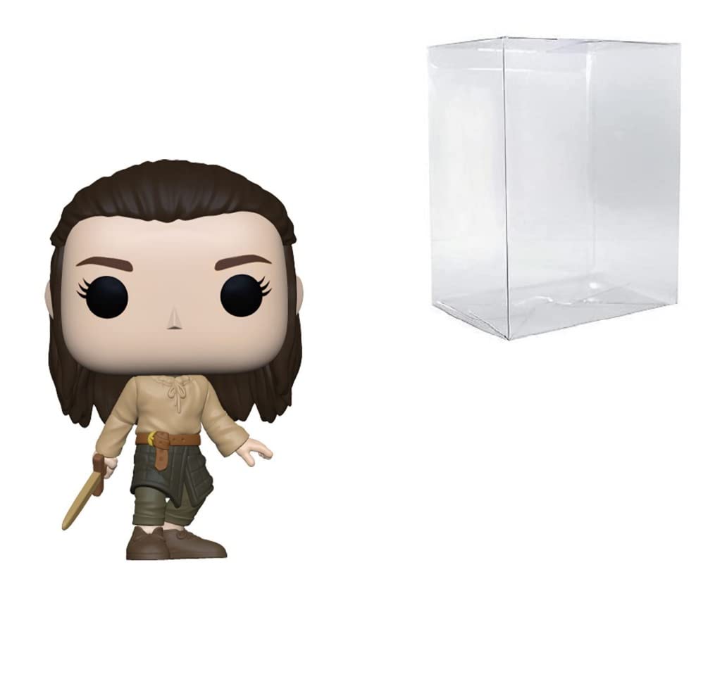 POP Pop! Game of Thrones Arya Training Vinyl Figure (Bundled with Compatible Box Protector Case)