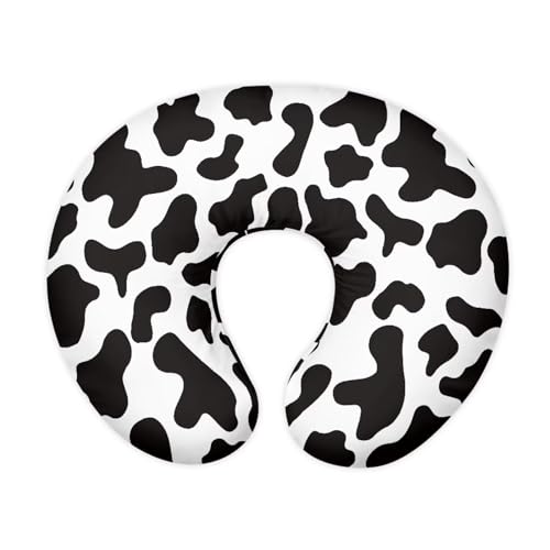 Image of Cow Print Baby Nursing Pillow Cover Breathable Durable Neutral Breastfeeding Pillow Cover Soft Nursing Pillow Case for Toddler Infant