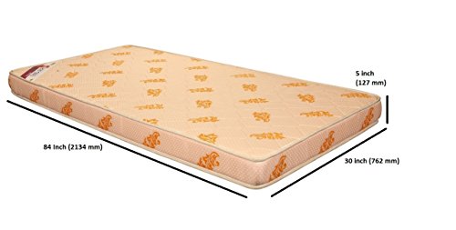 Image of Springwel Endura Plus 5-inch PU Foam Mattress, Small Single Bed, Size(84x30x5)
