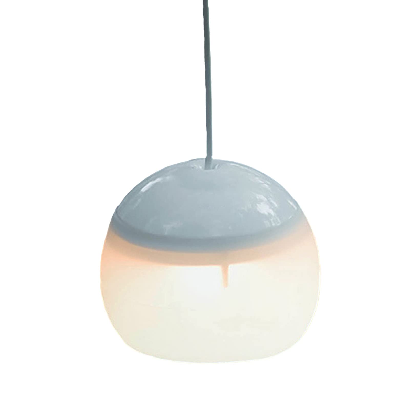Tyenaza Camping Light Ball Pattern 3 Brightness Adjustable Long Lasting USB Charging LED Outdoor Lamp with Hook, for Camping, Hurricane, Hiking (White)