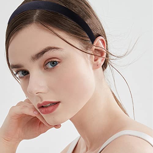 Candygirl 0.8 Inch Wide Satin Covered Girls Headbands Diy Ribbon Headbands For Girls Women Craft Hairband（33Pcs） #TOP5