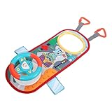 SOIMISS Kinderlenkrad Spielzeug aus Abs mit Realistischem Fahrgefühl und Lernfunktion für Kinder Eltern Kind Spiel und Frühe Bildung