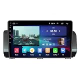 Touch Screen Radio Stereo Auto 2 Din per Renault Sandero 2021-2023 Car Radio con Bluetooth Vivavoce, con Hd Touch Screen Supporta Navigazione, Bluetooth, 4 Nucleo 1G+32G