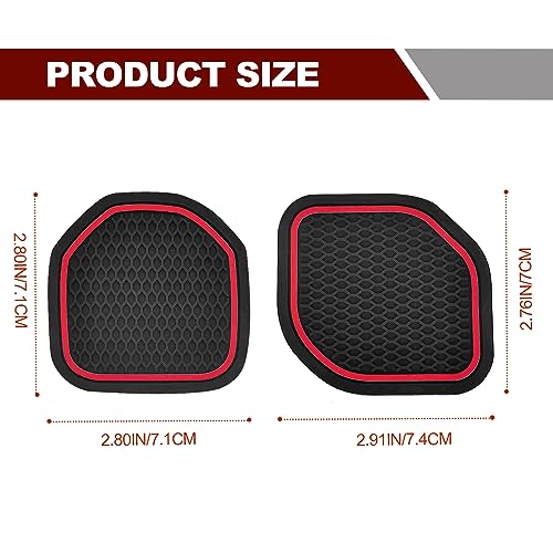 Kit 4 Inserts Portavasos para Wrangler JL/JLU y Gladiator JT miniatura 2