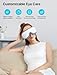 ALLJOY Eye Massager with Heat, Gifts for Women Men, Bluetooth Music Sleep Mask for Migraine Relief,Eye Strain, Dark Circles & Dry Eyes