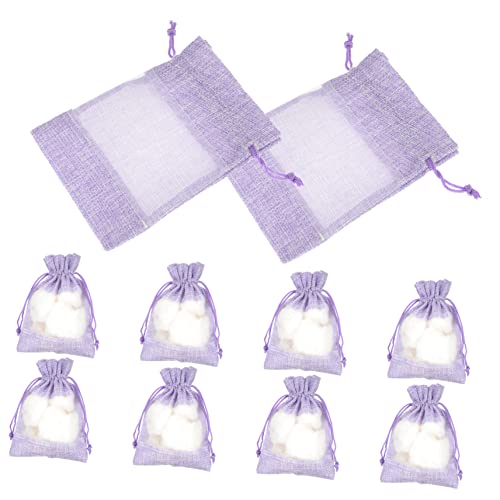 Bolsitas de saco de lavanda vacías para fragancia 10 piezas miniatura 1
