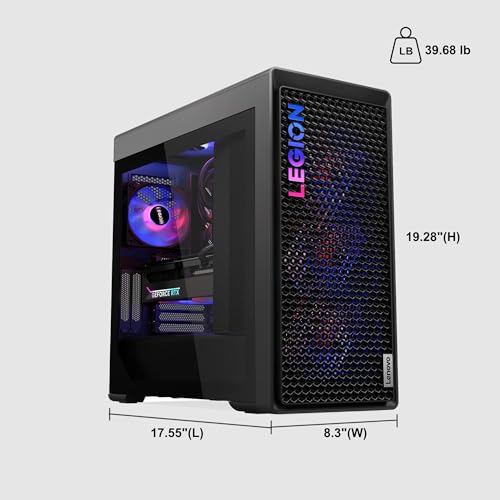Image of Lenovo Legion Tower 7i Gen 10 Gaming AI Desktop Intel 24-core Ultra 9 285K 64GB RAM 4TB SSD GeForce RTX 5090 32GB GDDR7 (Up to 3352 AI Tops) 360mm Liquid Cooler ARGB Fan 1200W PSU Win11Pro ICP Hub