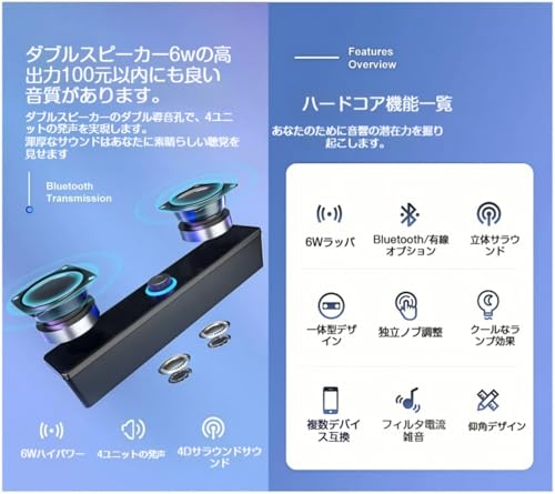 ノーブランド品 サウンドバー テレビ用 の商品画像 1