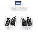 iExcell M3 x 20mm/25mm/30mm/35mm Hex Socket Head Cap Screws, DIN912, Full Thread, 12.9 Grade Alloy Steel,Black Oxide Finish,Quantity 100 Pcs