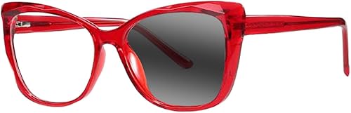 Miniatura 5 de Gafas de lectura para mujer con diseño de ojo de gato y protección UV fotocromática para exteriores