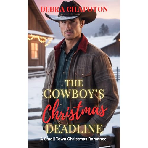 The Cowboy's Christmas Deadline Audiolibro Por Debra Chapoton arte de portada