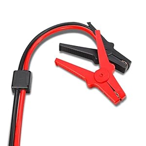 AEG 97216 Sicherheits-Starthilfekabel SP 25, Überbrückungskabel, Starterkabel, mit Spannungsspitzenschutz in Aufbewahrungstasche, 2 x 3,5m, DIN 72553