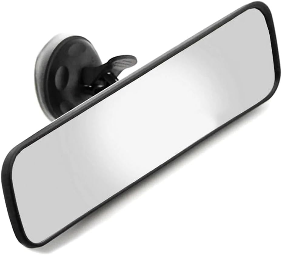 Rear View Mirror Rear View Mirror Universal Car Truck Mirror Interior RearView Mirror Suction Cup 220 * 65mm Car Rearview Mirror