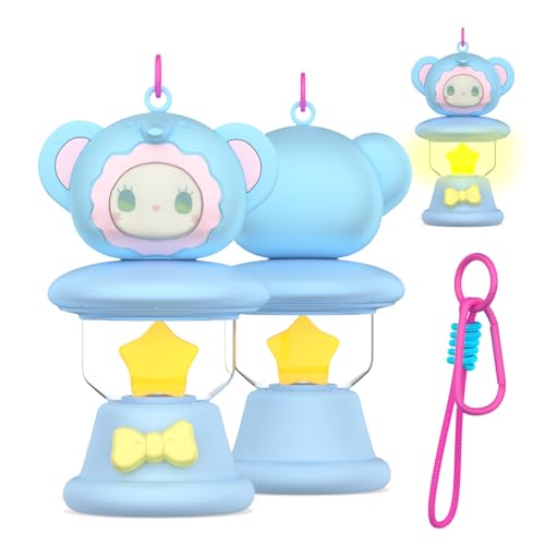 Porte-clés AirTag éléphant phosphorescent avec mousqueton pour sac et clés